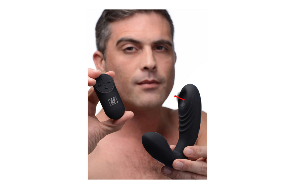 P-Thump - Tapping Prostate Vibrator met Afstandsbediening en 7 Snelheden