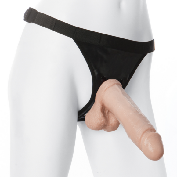 Realistische Cock + Ultra Harness 18 cm | Vac-U-Lock Set