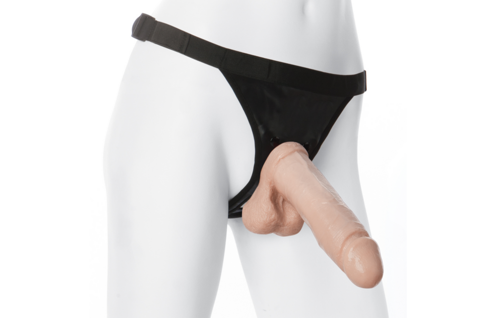 Realistische Cock + Ultra Harness 18 cm | Vac-U-Lock Set