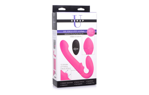 Ergo-Fit G-Pulse Double-Sided Dildo | Luxury Silicone Vibrator