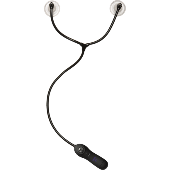 Swell Nippelsauger Schwarz/Violett – Freihändiger Vibrationsgenuss