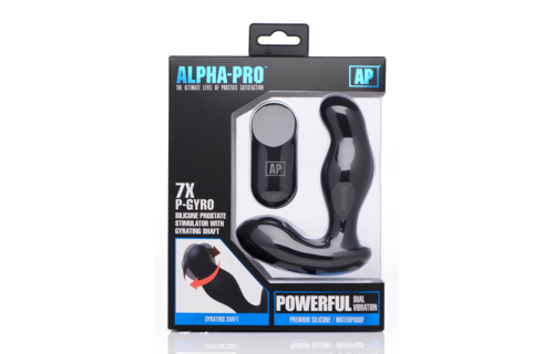 P-Gyro Prostatastimulator – 7 Geschwindigkeiten, rotierender Schaft