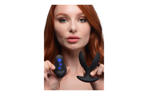 Electro-Spread siliconen buttplug 1,4 cm – Vibrerend & E-Stim