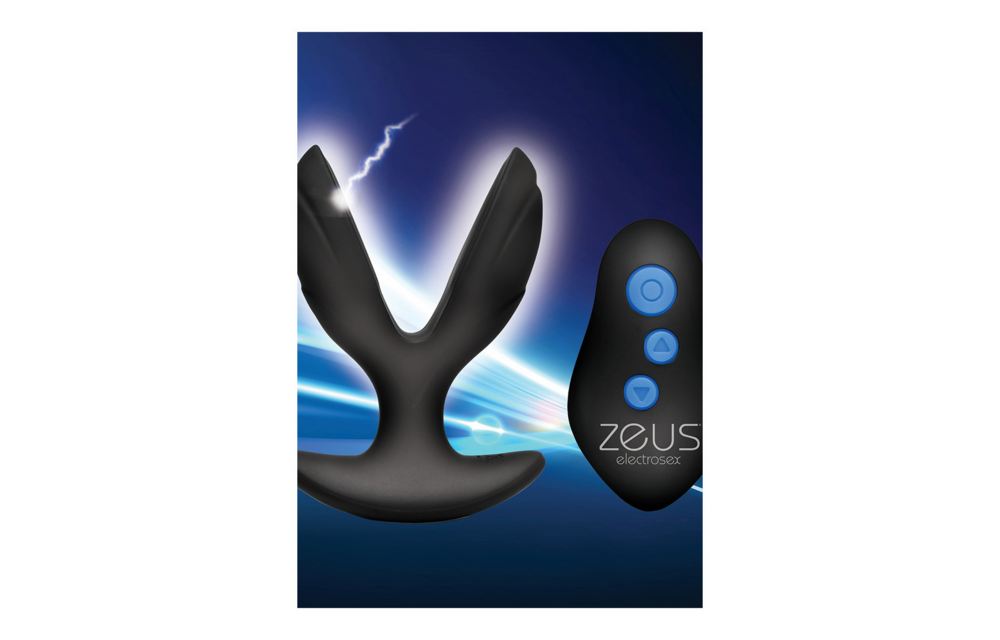 Electro-Spread Silikon-Buttplug 1,4 cm – Vibrierend & E-Stim