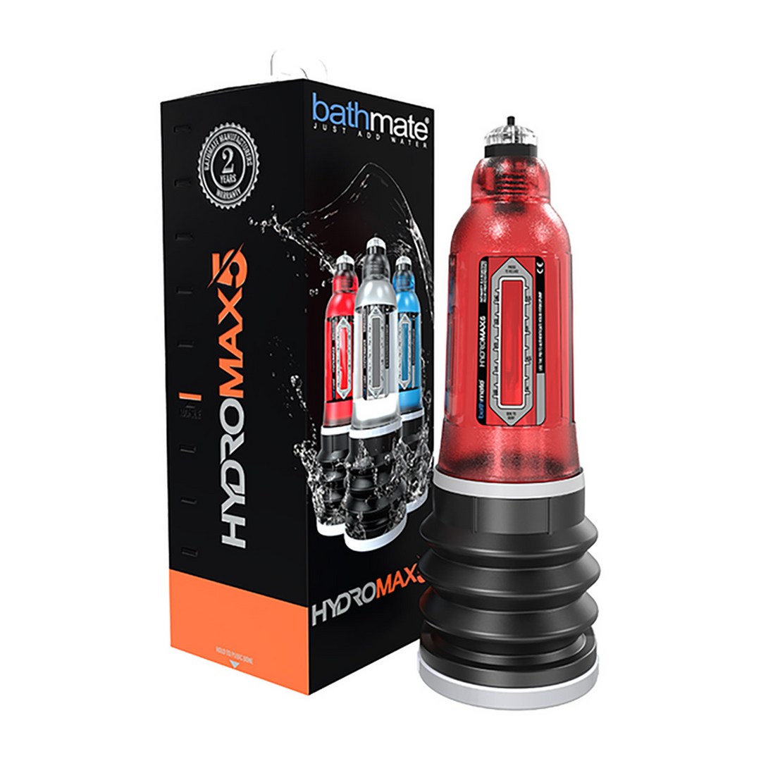 HydroMax5 Penis Pomp Rood – Krachtig & Comfortabel