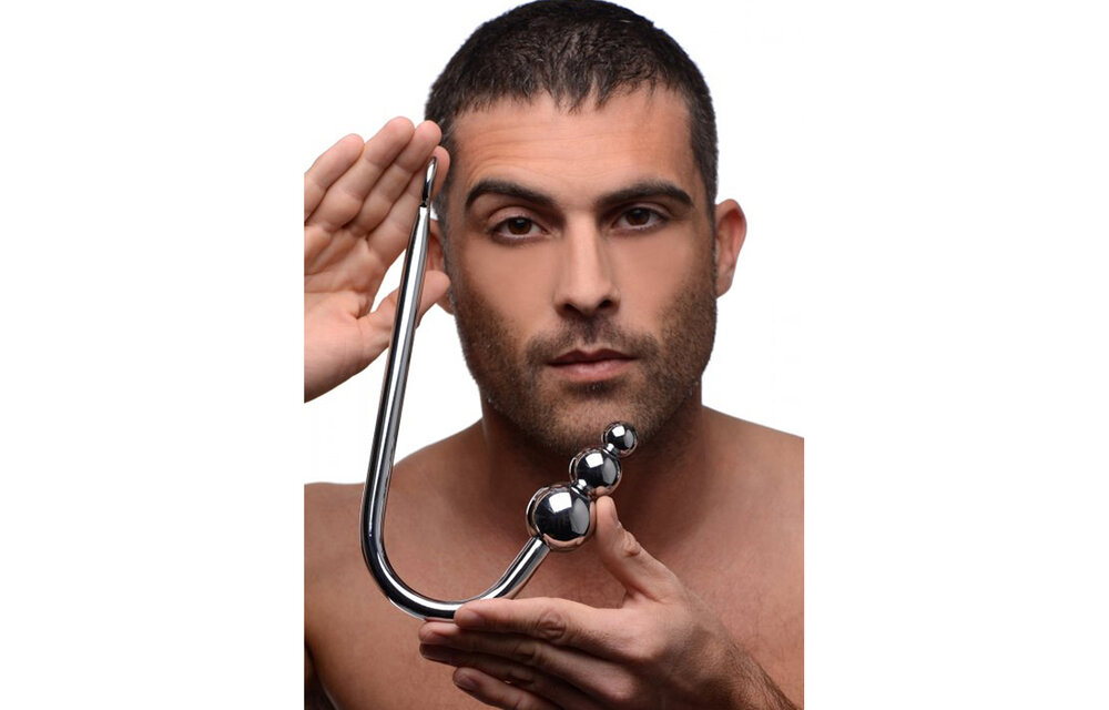 Anal Haak Met Kralen 40,6 cm - Intensieve Stimulatie XR Brands