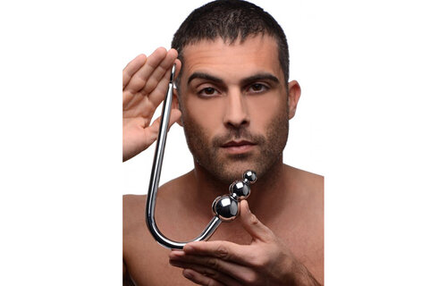 Anal Haak Met Kralen 40,6 cm - Intensieve Stimulatie XR Brands