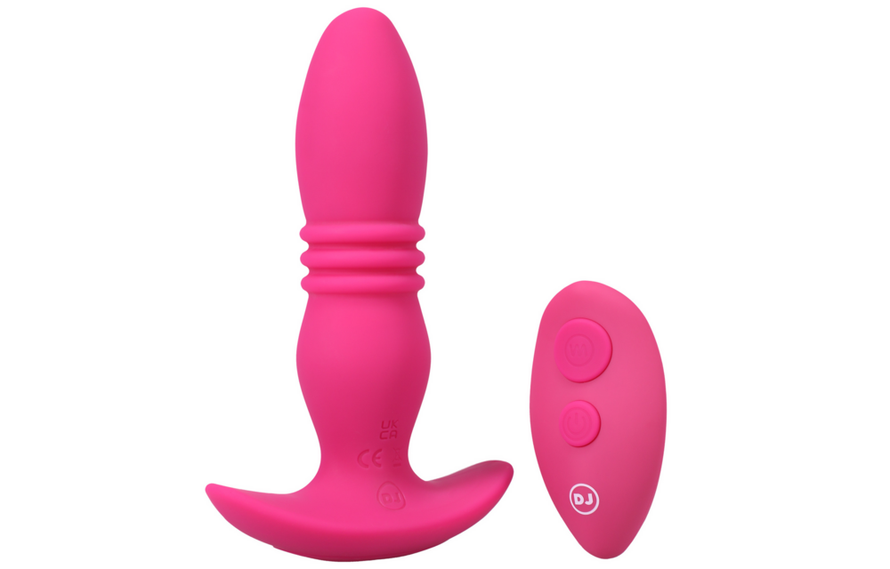 Rise Silicone Anale Plug 15,8 cm met Afstandsbediening | Doc Johnson