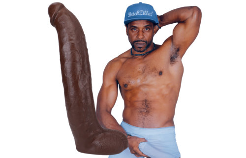Brickzilla ULTRASKYN Dildo 33 cm - Realistisch & Chocolade