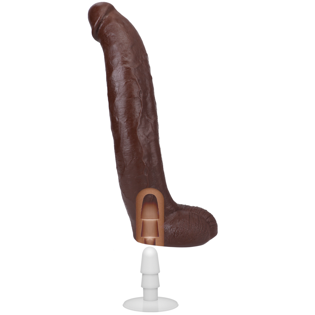 Brickzilla ULTRASKYN Dildo 33 cm - Realistisch & Chocolade