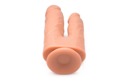 Doppelshot Flüssigsilikon Doppelpenetration Dildo - 8 / 20,5 cm