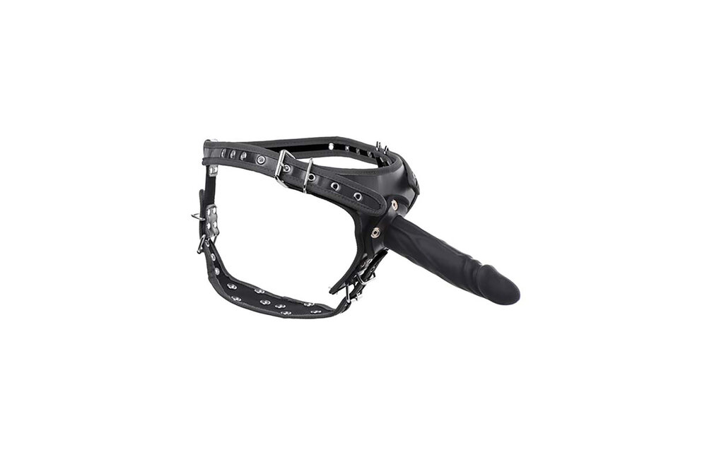 Double penetration strap-on harness 12 cm | XR Brands