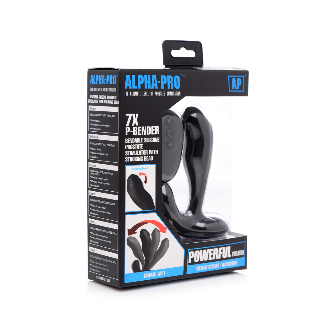 P-Bender 7-speed prostate stimulator | Flexible & powerful