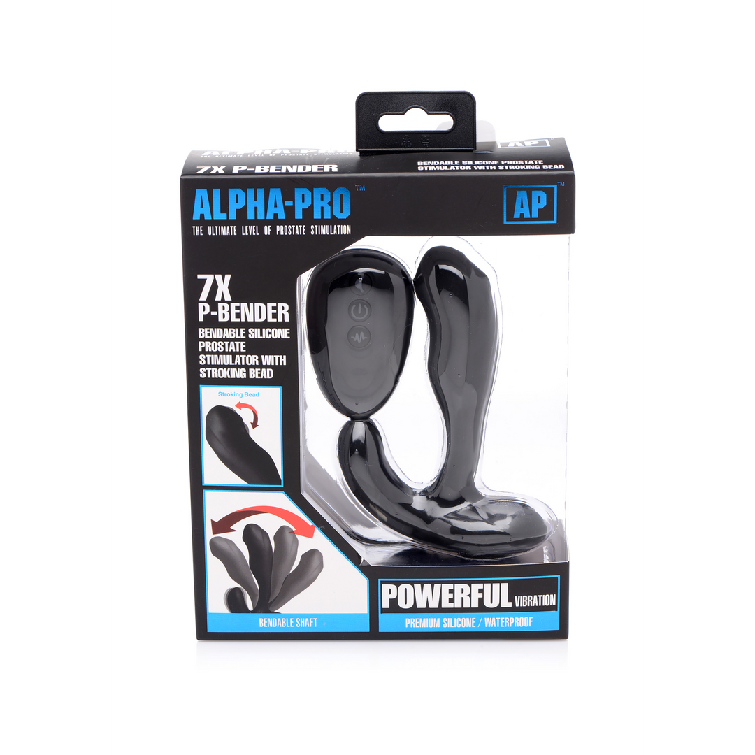 P-Bender 7-speed prostate stimulator | Flexible & powerful