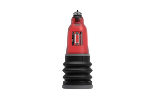 HydroMax3 Rood - Krachtige Penispomp tot 7,5 cm Groei