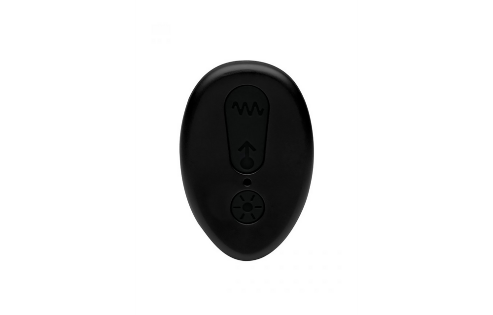 Silicone Pushing Butt Plug 9.4 cm with Remote Control | XR