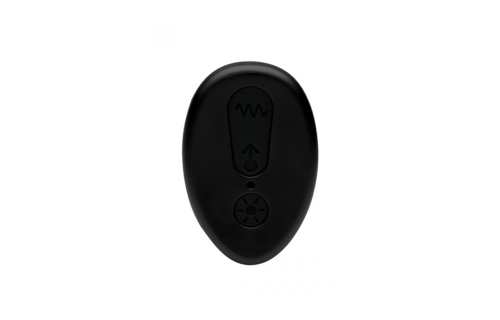 Siliconen Duwende Buttplug 9,4 cm met Afstandsbediening | XR