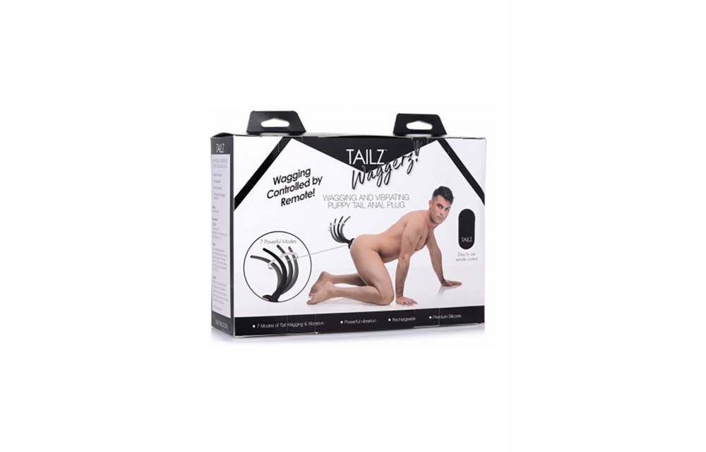 Waggerz 36 cm - Movable Puppy Tail for Intense Pleasure