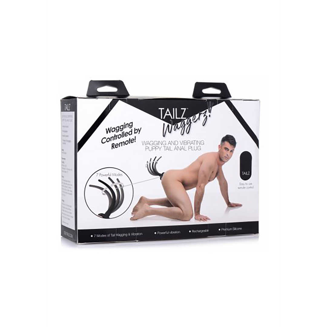 Waggerz 36 cm - Movable Puppy Tail for Intense Pleasure