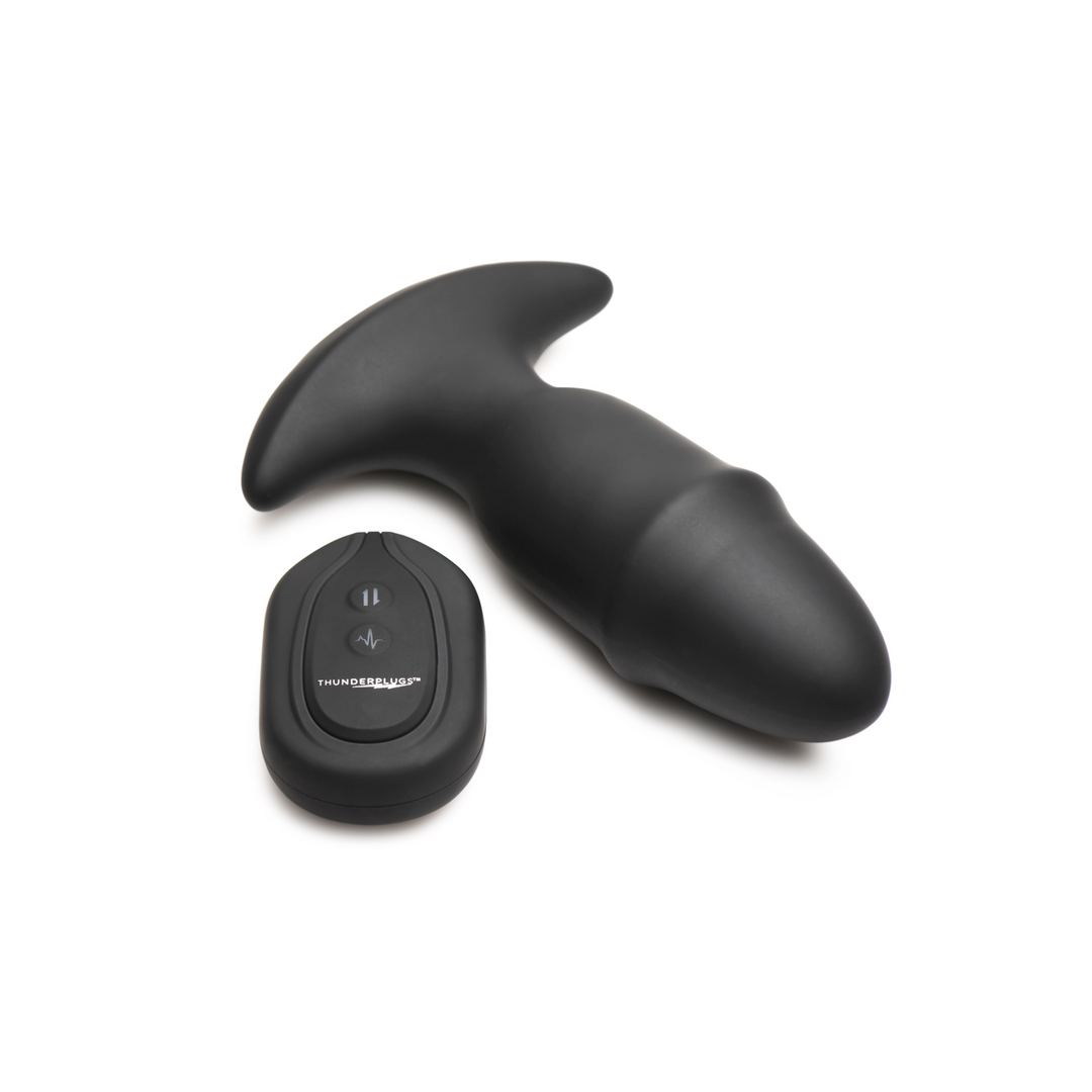 Butt Slider Silicone Missile Plug Black 9 cm – Luxurious & Powerful