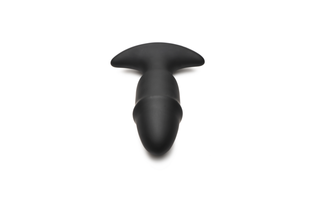 Butt Slider Siliconen Missile Plug Zwart 9 cm – Luxe & Krachtig