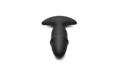 Butt Slider Silikon-Raketenplug Schwarz 9 cm – Luxuriös & Kraftvoll