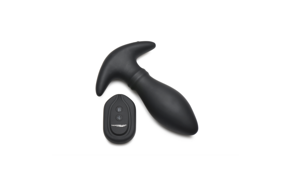 Rim Slide Schiebering Silikon-Buttplug 11 cm – Schwarz