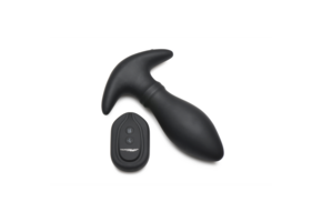 Rim Slide Schiebering Silikon-Buttplug 11 cm – Schwarz