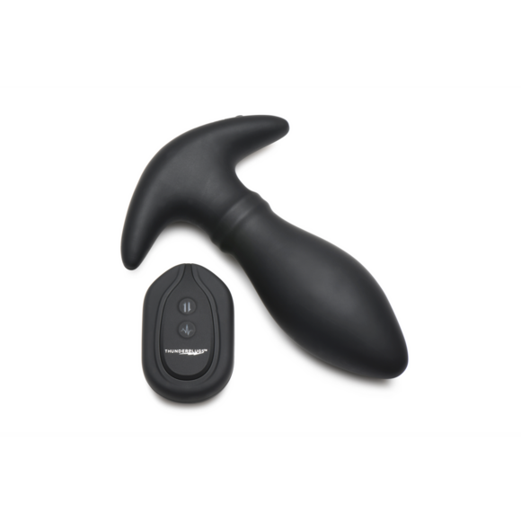 Rim Slide Schiebering Silikon-Buttplug 11 cm – Schwarz