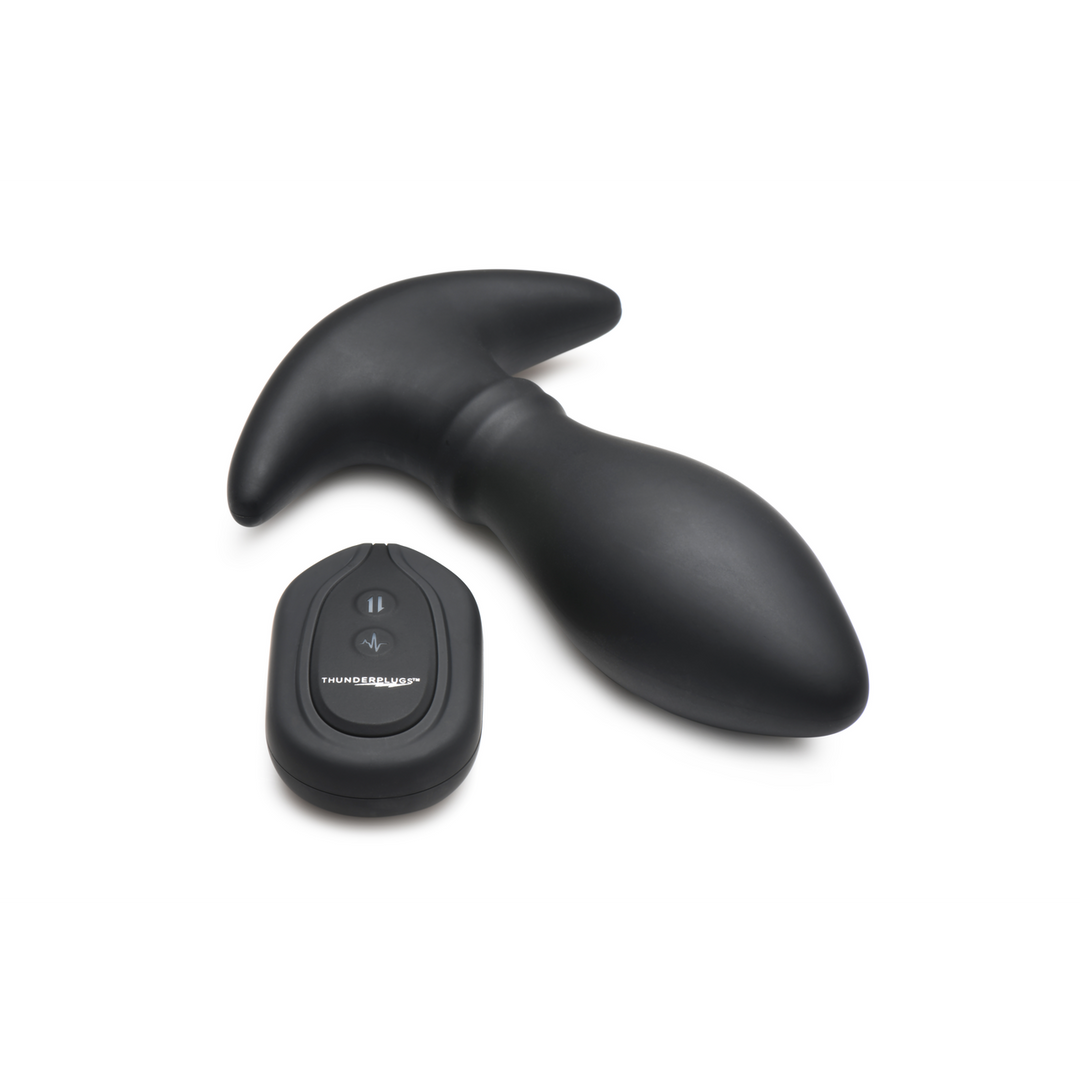 Rim Slide Sliding Ring Silicone Butt Plug 11 cm – Black