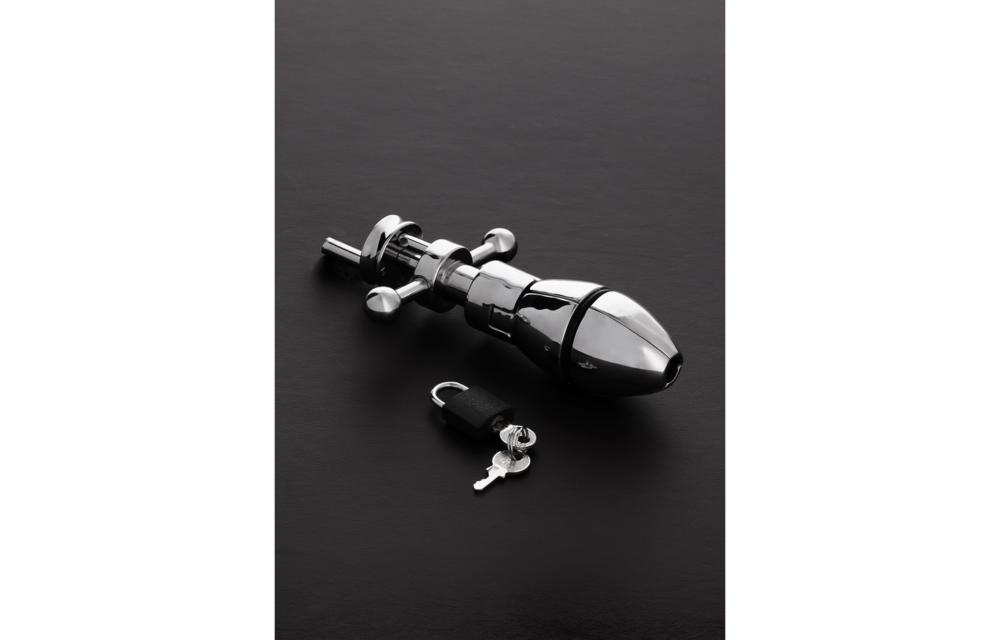 The Ultimate Asslock 18 cm | Steel Anal Plug with Lock