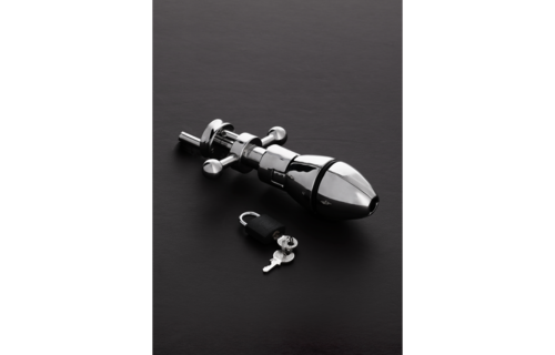 The Ultimate Asslock 18 cm | Steel Anal Plug with Lock