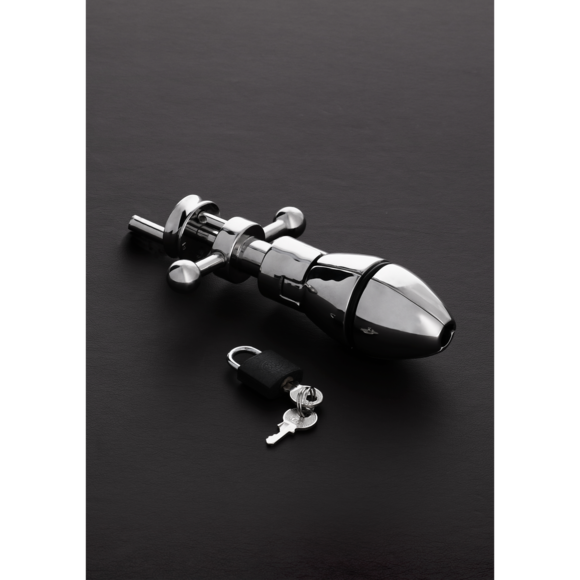 The Ultimate Asslock 18 cm | Steel Anal Plug with Lock