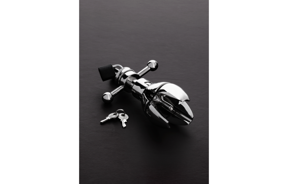 The Ultimate Asslock 18 cm | Steel Anal Plug with Lock