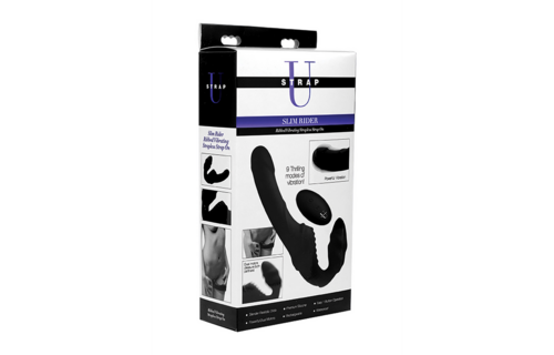 Pro Rider Strap-On with Powerful Vibrations & Remote Control
