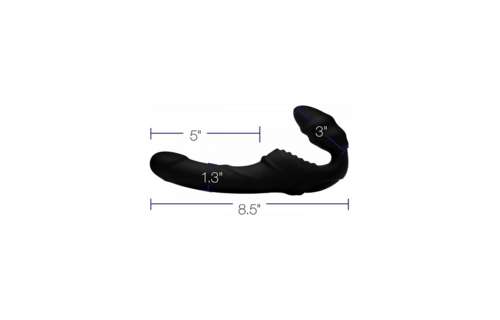 Pro Rider Strap-On met Krachtige Vibraties & Afstandsbediening