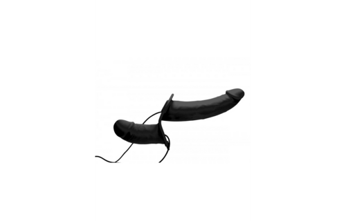 Supreme Pleasure 16,5 cm - Vibrerende Dubbele Dildo Harness