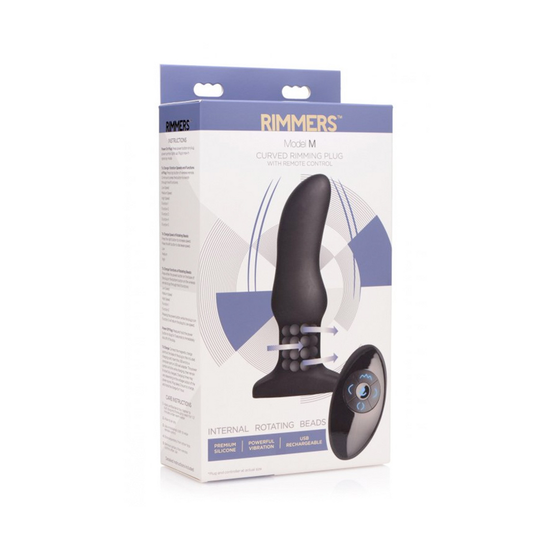 Modell M Gebogener Rimming Plug 14,7 cm – Ultimatives Vergnügen