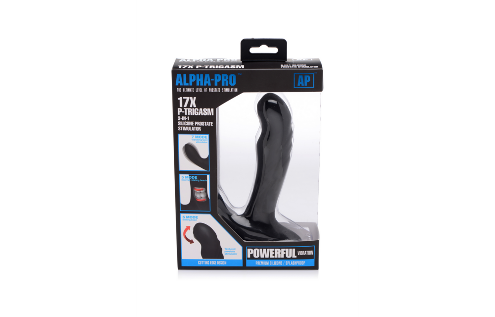 P-Trigasm 3-in-1 Silikon-Prostatastimulator – Intensives Vergnügen