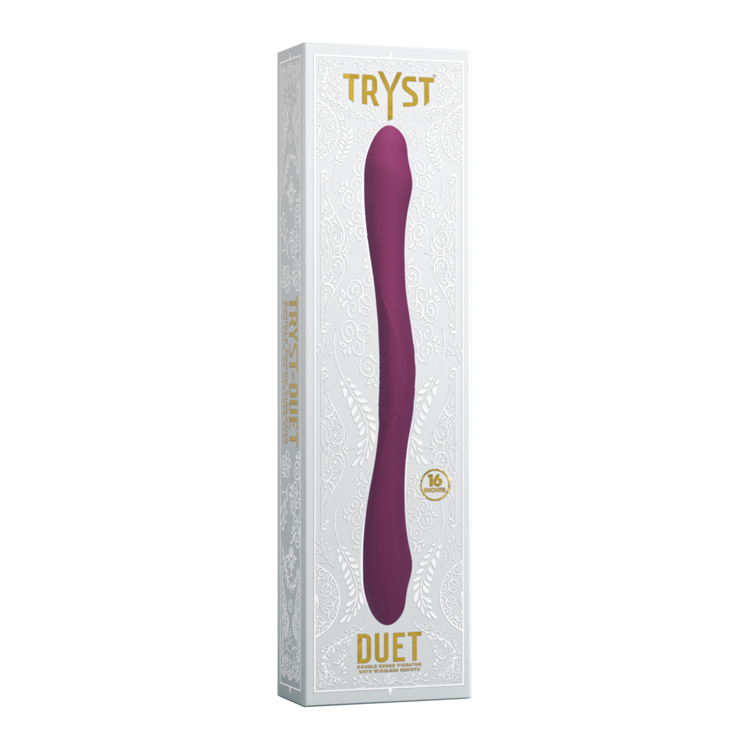 Duet Vibrator Berry - Draadloos, Flexibel & Intens Genot