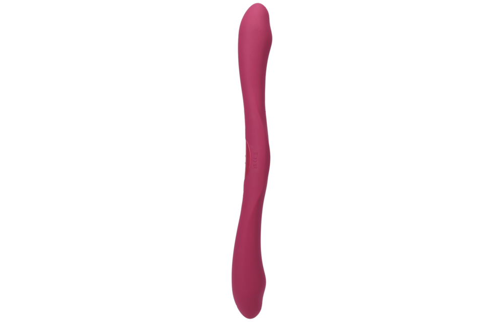 Duet - Dubbel Eind Vibrator met Draadloze Afstandsbediening - Berry