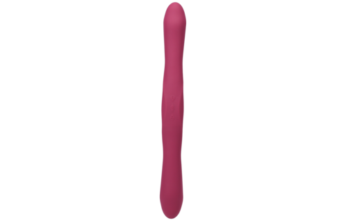 Duett - Doppelt Ended Vibrator mit Wireless Remote - Berry