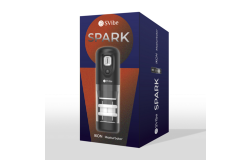 Ikon SPARK - Duwende en Draaien Masturbator - Transparant