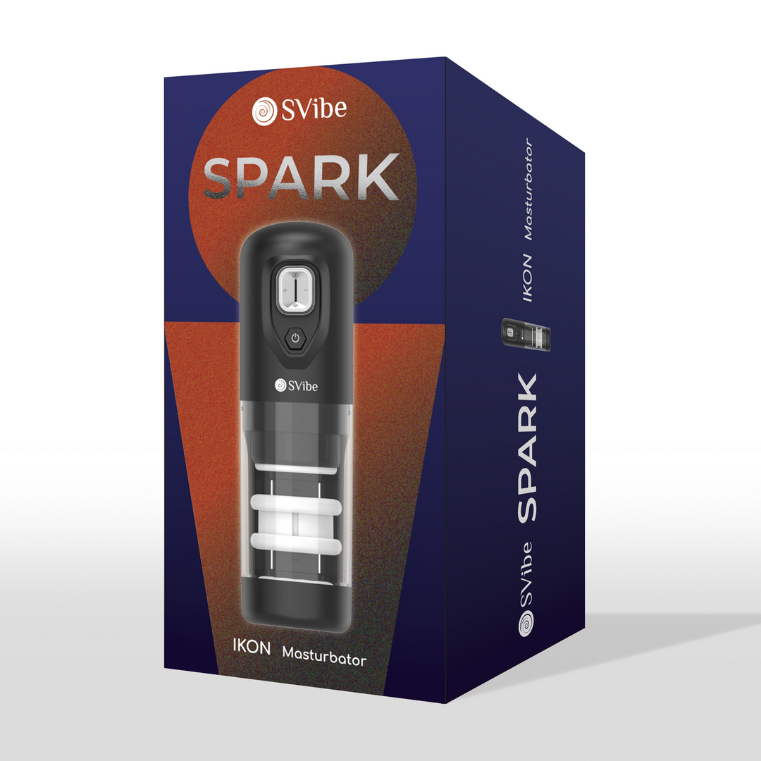 Ikon SPARK - Duwende en Draaien Masturbator - Transparant