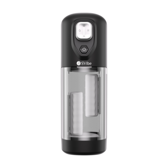 Ikon VOLT - Vibrating Rubbing Heating Masturbator - Transparent