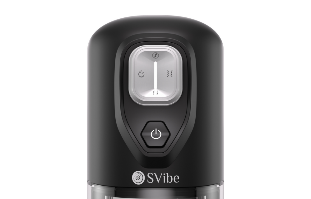 Ikon VOLT - Vibrationsreizer Heizmasturbator - Transparent