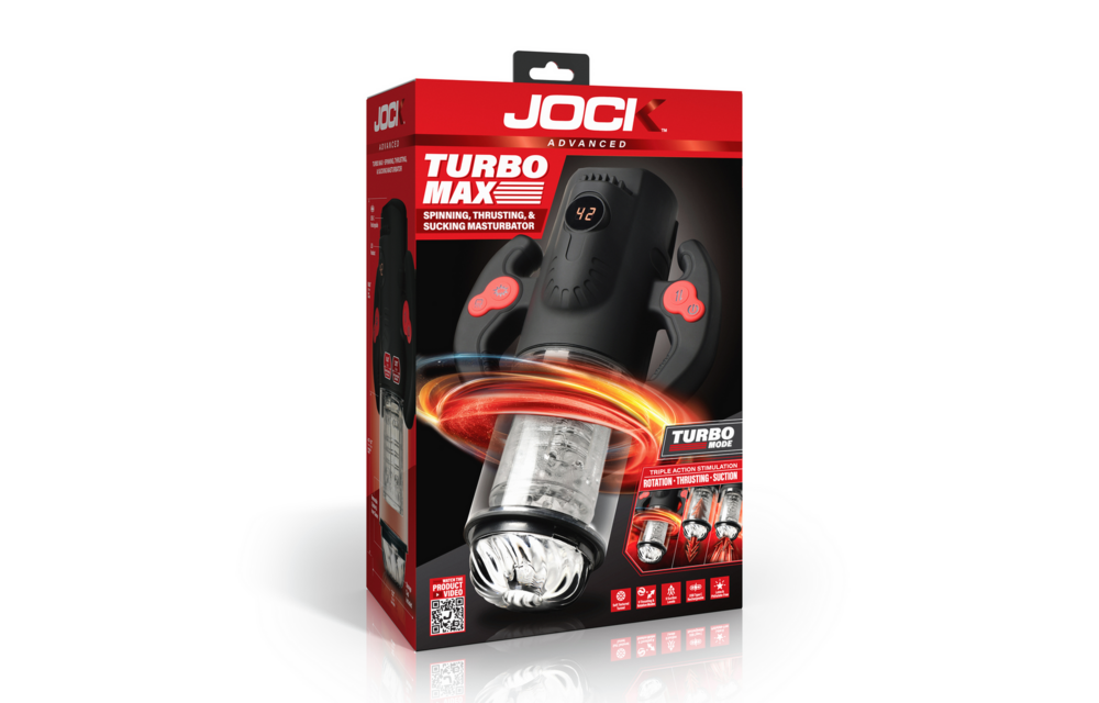 Turbo Max Masturbator: Drehen, Stoßen & Saugen | Curve Toys
