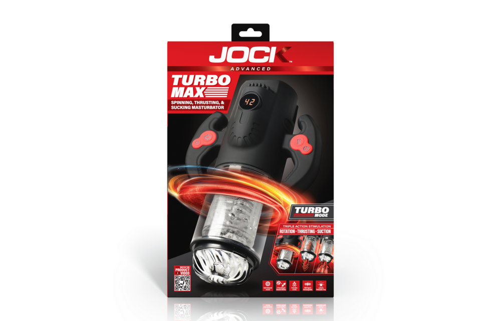 Turbo Max Masturbator: Draaien, Duwen & Zuigen | Curve Toys