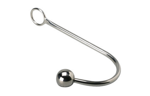 Hookede Stainless Steel Anal Hook 31.8 cm - Sturdy & Versatile Bondage