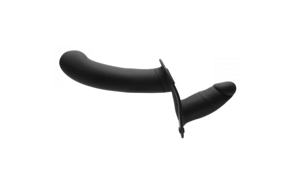 Double Diva Doppeldildo mit Harness und Fernbedienung